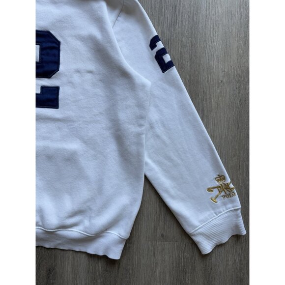 Rare Vintage Polo Ralph Lauren Hunter Jumper 2 Long Sleeve Button Hoodie Sweater - Picture 13 of 16